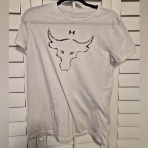 Under Armour White Bull Graphic Tee